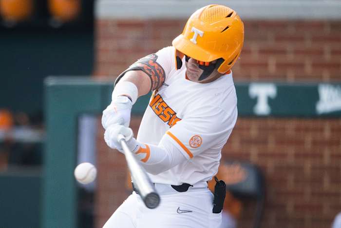 Tennessee Volunteers Outfielder Drew Gilbert